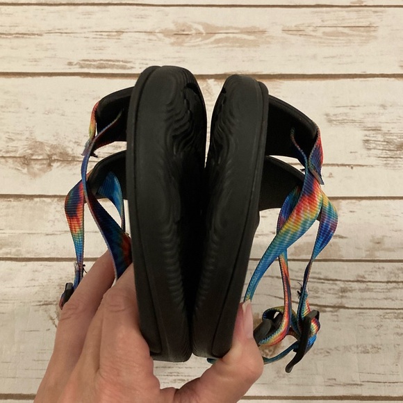 CHACO Men’s Chillos Slide Dark Tie Dye Size 12 - Picture 5 of 8